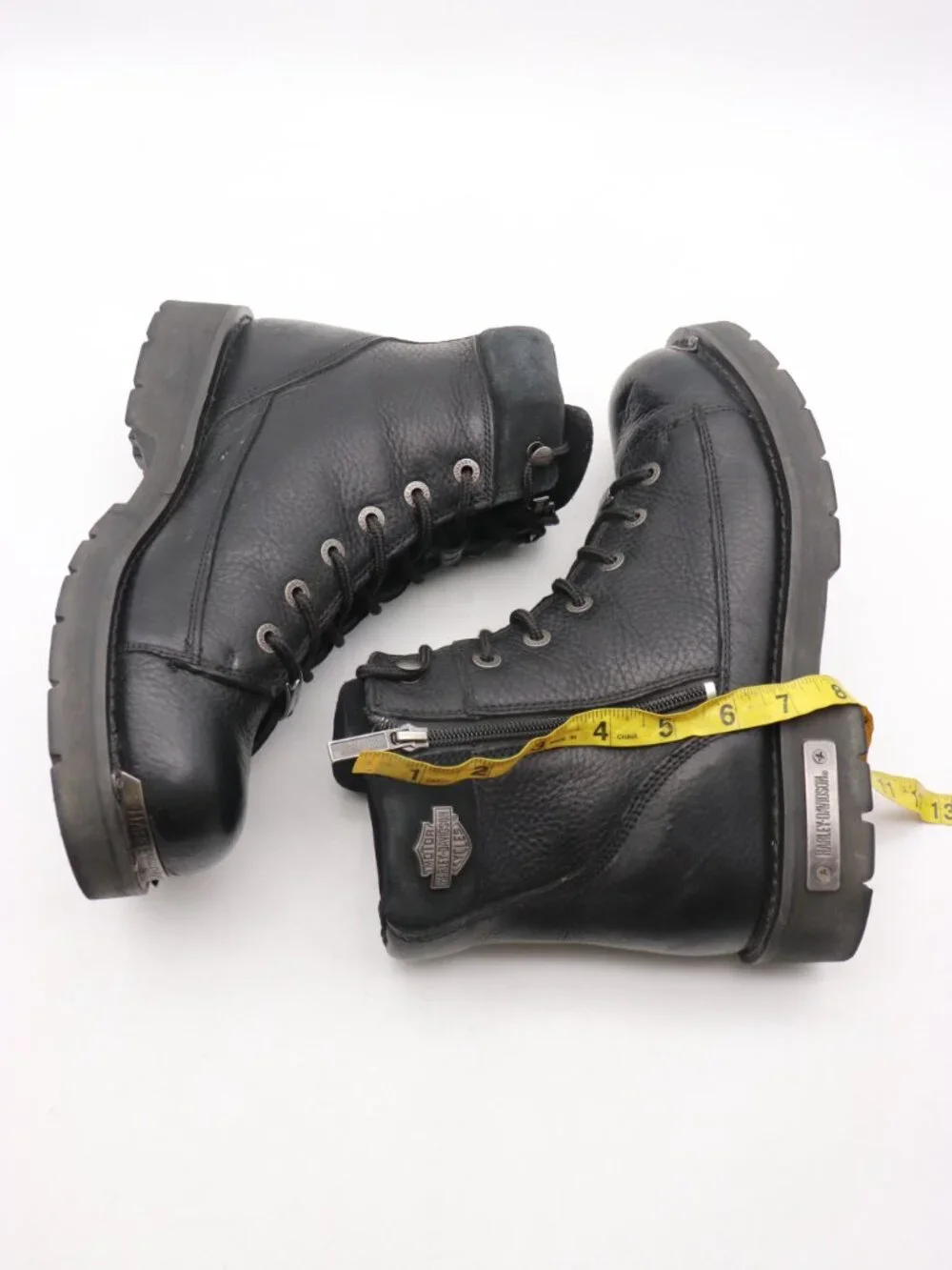 Harley Davidson Chipman Men's Size 11 M Black Leather Boots Soft Toe Biker